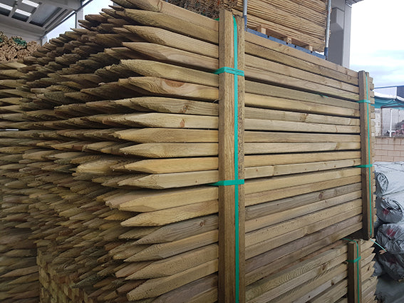 Estaca de pino 1,7m Ø30x30 mm