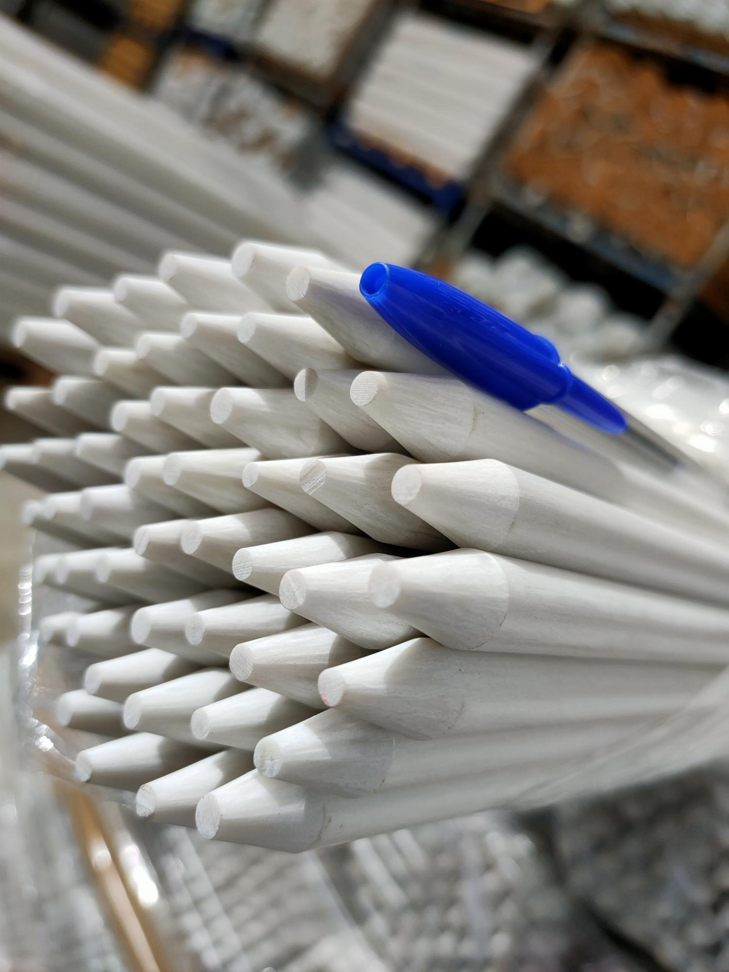 Fibra de vidrio 1,7 m Ø11 mm Con Punta
